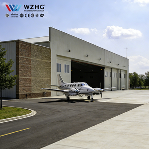 Garage pour avions à structure en acier isolée pour jets privés - Product Image 1