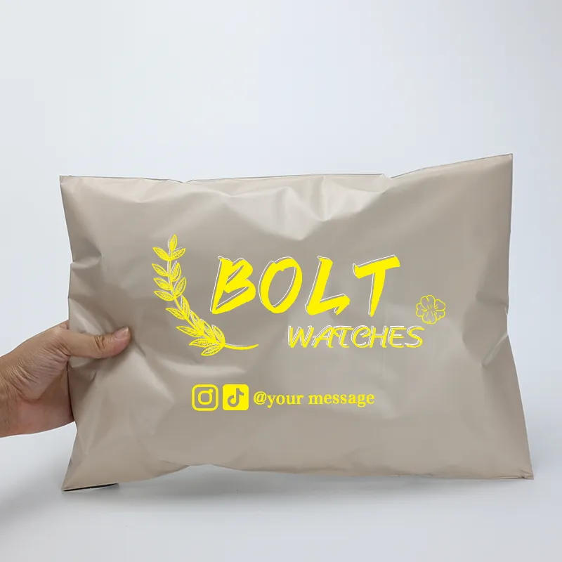 A indústria China atacado Eco Friendly poli mailer envelopes florais para envio por sacos plásticos