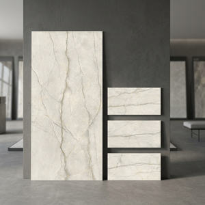 Dorato Dark Marble Look Porcelain Tiles 600x1200mm Premium Glazed Finish for Hotels Offices and Homes - Product Image 2