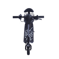 Trottinette électrique pour enfants transfrontalière de 8 pouces, siège pliable, batterie au lithium portable, cadre en alliage d'aluminium 36V, vitesse maximale de 30 km