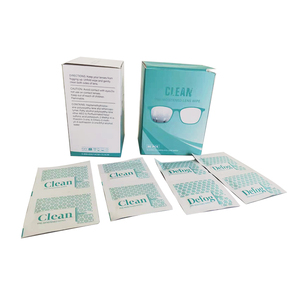 Lunettes pour écrans de téléphone, accessoires de protection contre le <span class=keywords><strong>brouillard</strong></span> Portable, lentille de verre, chiffon de nettoyage humide en microfibre - Product Image 4