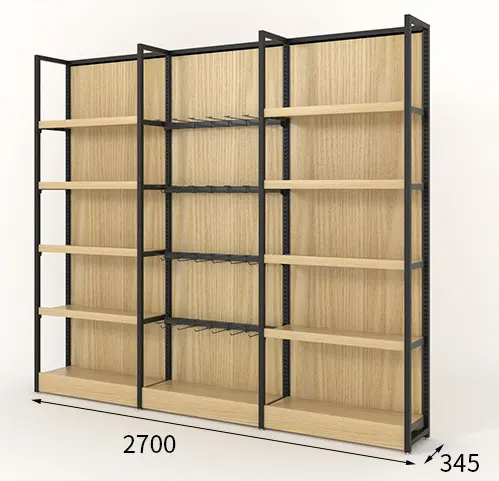 Wooden and Metal 37 Shelving Mom&Baby Store Cosmetics shop Supermarket Rack Store Display Stand 4 -5 Layers