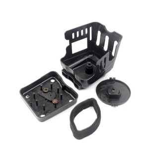40-5 Air Filter Assembly For Mower <b>Trimmer</b> 43044-5 <b>Black</b> Plastic Filter Part - Product Image 3