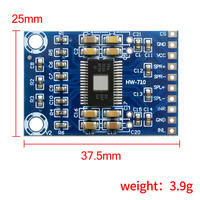 DC 12V-24V double canal Mini amplificateur numérique nouveau TPA3116D2 amplificateur carte Audio 50W carte amplificateur de puissance pour la maison