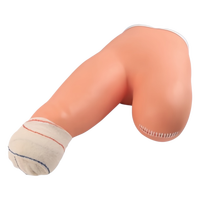 Mannequin d'infirmière en PVC pour la science médicale, modèle avancé de pansement à faible profil pour l'enseignement et la démonstration