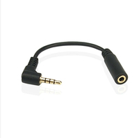 Câble audio auxiliaire mâle-femelle 3,5 mm, prise plaquée or pour casque de voiture, haut-parleur stéréo