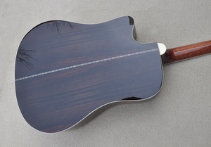 Flyoung-guitarra acústica de 41 pulgadas, instrumento de cuerda sólido, Hummingbird - Product Image 6