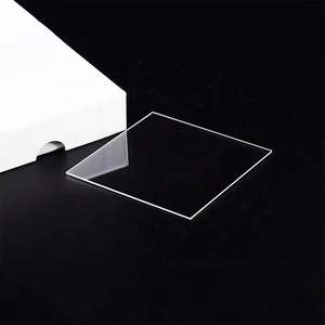 Fenêtre optique enduite UV IR en verre de silice fondue par quartz ultra-mince d'approvisionnement d'usine - Product Image 6