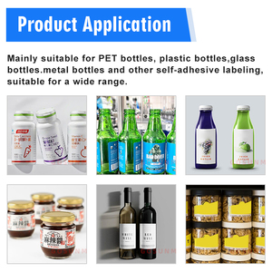 Desktop Automatic Round Bottle <b>Labeling</b> Machine Jar Can <b>Sticker</b> <b>Labeler</b> with Date <b>Printer</b> 10-120pcs/min - Product Image 4