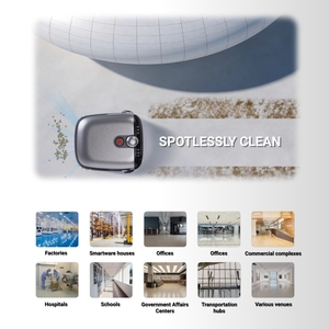 <span class=keywords><strong>Robot</strong></span> <span class=keywords><strong>de</strong></span> nettoyage commercial intelligent CMao avec aspiration automatique, bac à poussière <span class=keywords><strong>de</strong></span> 25 L, largeur <span class=keywords><strong>de</strong></span> travail <span class=keywords><strong>de</strong></span> 860 mm pour une utilisation en intérieur - Product Image 3