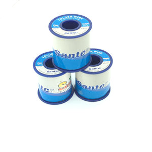 2024 <span class=keywords><strong>Santer</strong></span> 60/40 Alambre de soldadura de alta calidad sin limpieza 0,8mm 800g Alambre de soldadura con núcleo activado de colofonia de flujo de estaño - Product Image 1