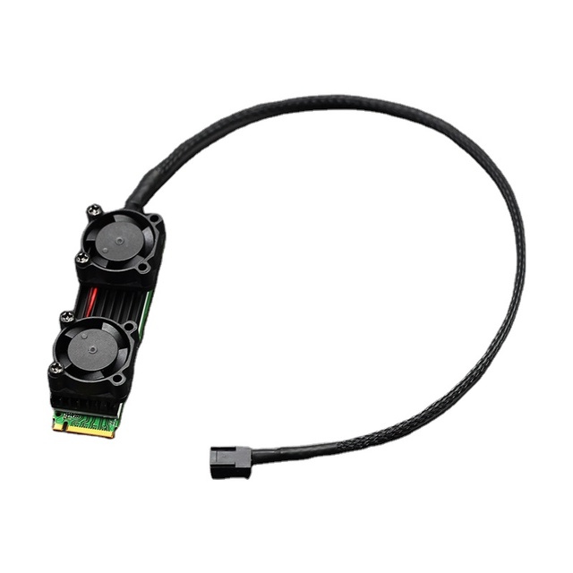 YOINNOVATI PCIE Solid State Heat Sink Radiator SM951 960 961 2280 Radiator M.2 SSD Cooler Cooling Fan Hard Disk Heatsink
