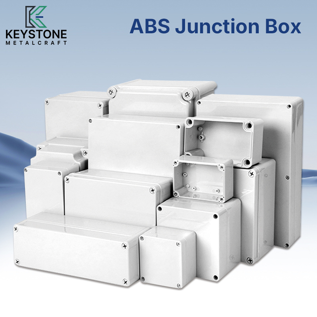 Outdoor ABS/PC Enclosure IP66 Waterproof Distribution Junction Box for Project Use