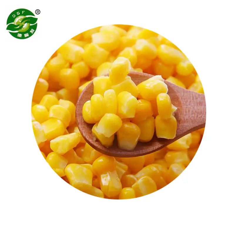 High quality Frozen sweet corn kernels IQF Frozen Corn