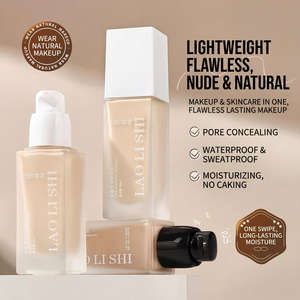 <span class=keywords><strong>Base</strong></span> <span class=keywords><strong>de</strong></span> <span class=keywords><strong>Maquillaje</strong></span> Líquida <span class=keywords><strong>de</strong></span> Alta Cobertura <span class=keywords><strong>de</strong></span> Marca Privada, Resistente al Agua, <span class=keywords><strong>de</strong></span> Larga Duración, Control <span class=keywords><strong>de</strong></span> Grasa, <span class=keywords><strong>Base</strong></span> <span class=keywords><strong>de</strong></span> <span class=keywords><strong>Maquillaje</strong></span> Radiante con Extracto <span class=keywords><strong>de</strong></span> Hierbas - Product Image 2