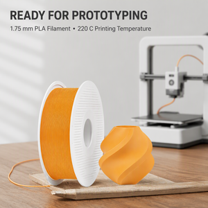 Filamento Mate PLA para Impresora 3D, 1.75 mm, Transparente, Resistente, Ecológico, con Temperatura de Impresión de 220°C para Prototipos - Product Image 5