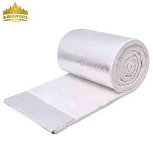 Couverture en fibre céramique réfractaire KINGWOOL <span class=keywords><strong>pour</strong></span> une isolation thermique élevée dans la construction de cheminées et de foyers - Product Image 1