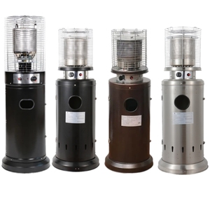 Calentador de Patio Infrarrojo Corto con Certificación CE Mundial, de Acero, a Gas, para Uso en Exteriores, Camping y Terrazas - Product Image 1