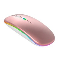 Promo Panas Mouse Wireless BT 2.4G USB X1 Isi Ulang untuk Pengisian Daya Mouse Nirkabel Senyap untuk Laptop PC