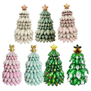Sac cadeau en papier Joyeux Noël et Bonne Année, motif Couronne et <span class=keywords><strong>Château</strong></span>, mignon, très demandé, pour fournitures et décorations de fête - Product Image 5