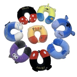 Almohada en Forma de U de Espuma Viscoelástica con Diseño de Dibujos Animados, Regalo Promocional, para Viajes, Siesta, Protección Cervical, Forro Elástico en Cuatro Direcciones, 0-24 - Product Image 5