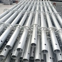 Tube de scène pour échafaudage Ringlock Cuplock, moderne, robuste, en acier et alliage d'aluminium, thermolaqué, pour loisirs en extérieur