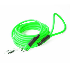 Cuerda redonda de PVC de vinilo resistente al agua, personalizada, Correa larga para perro, para entrenamiento, venta al por mayor - Product Image 5