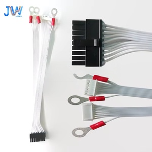 定制多芯扁平带状线束，带环形端子 24AWG，适用于汽车和家用电器 - Product Image 2