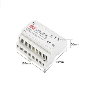 MiWi DR-100-24 4.2A 24V 100W Single Output AC Switching Power Supply Adjustable