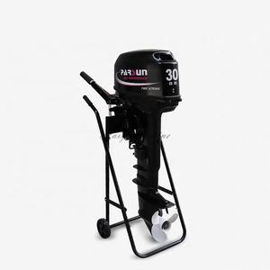 Carrello Per Motori Fuoribordo - Trasporto Facile Fino A 20HP - Foto 4