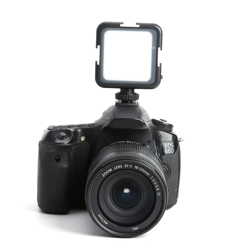 Ricaricabile 42 LED Video Light 6000K 5.5W fotocamera fotografia luce di riempimento lampada accessori per Studio fotografico per Video Vlog di nozze
