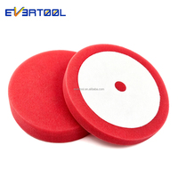 EVERTOOL 8 "tampon de polissage rotatif voiture détaillant éponge applicateur de cire finition fine tampon de mousse pour Auto