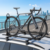 Porte-vélos de toit de voiture Roahtrip en alliage d'aluminium pour SUV, berline, montage universel 14-29 pouces