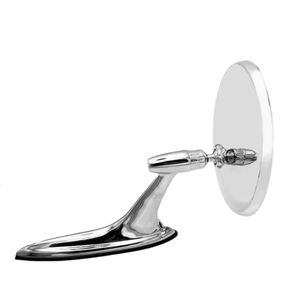 Nuovo Specchietto Laterale Interno Cromato Bianco in Vetro Stile <span class=keywords><strong>Vintage</strong></span> per Modelli <span class=keywords><strong>Chevrolet</strong></span> 1963-1965, Adattamento Universale - Product Image 4