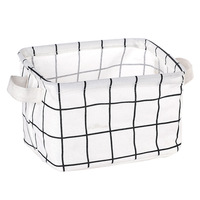Sac de rangement pour outils compressé sous vide rectangulaire, écologique, pliable, en tissu polyester, panier de rangement pour salon