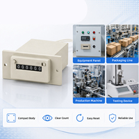 Compteur de signaux d'impulsion CHENF CSK6-YKW, affichage LCD 6 chiffres, compteur électronique certifié CE, usage industriel, boîtier plastique