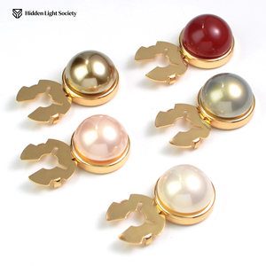 Nouveauté 2026 Boutons de manchette et boutons de chemise pour hommes, en cuivre, pour costumes, accessoires vestimentaires, artisanat métallique - Product Image 3
