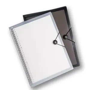 Wholesale advanced frosted notebook A4 office notebook A5 button loose leaf note book B5 notebook planner Stationery