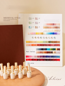 Vernis à <span class=keywords><strong>ongles</strong></span> gel UV/LED de couleur designer, 156 couleurs, non toxique, écologique, automne/hiver 2025, nouveauté spéciale <span class=keywords><strong>pour</strong></span> les magasins - Product Image 1