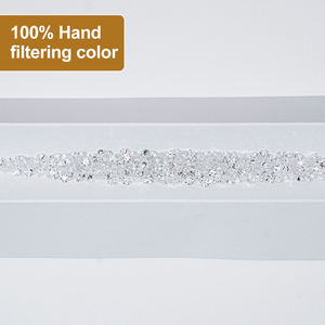 0.8-4.2mm 小粒サイズ 1カラットあたり在庫価格 DEF VVS ラボグロウン ラウンドブリリアント メレ ルース HPHT CVD ダイヤモンド - Product Image 4