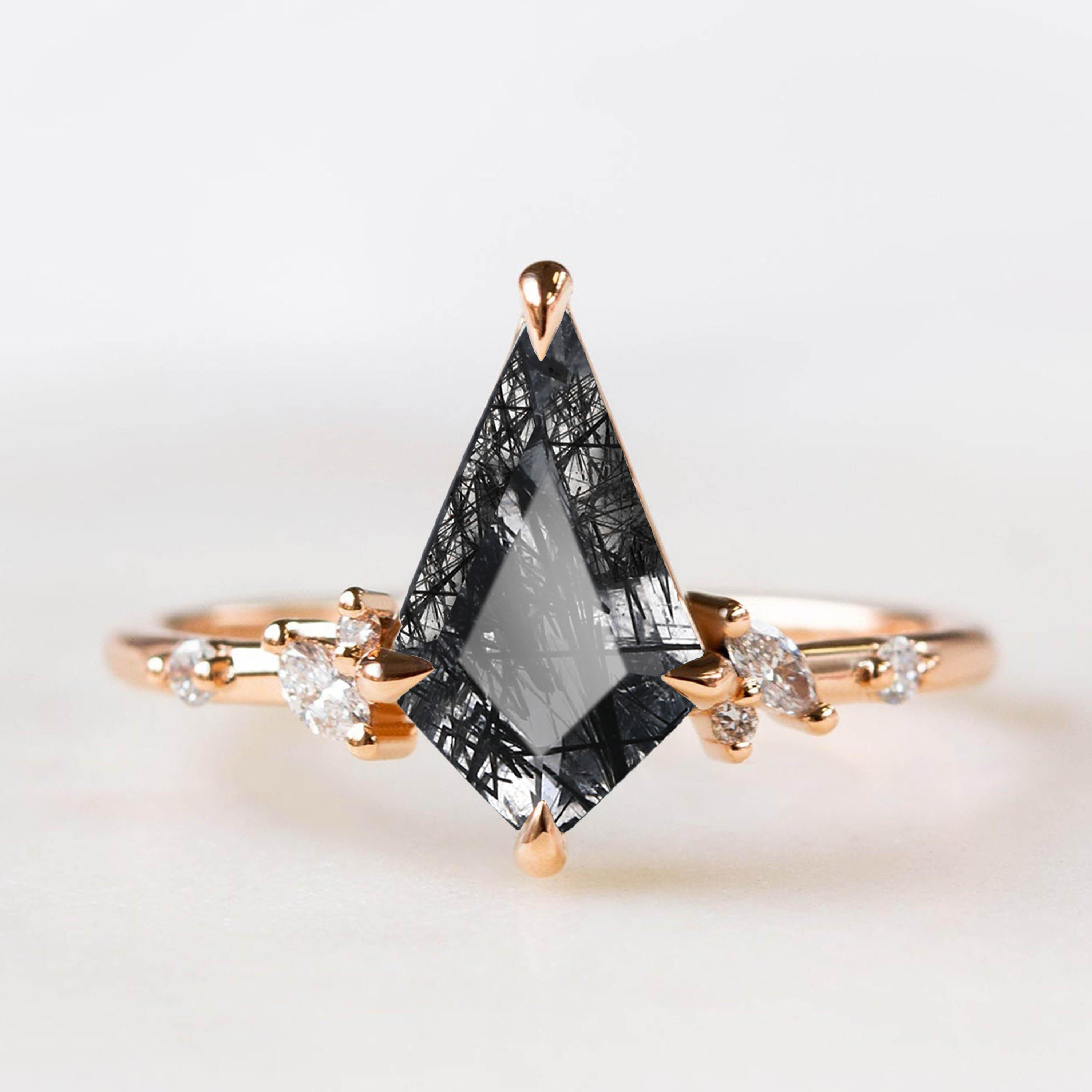 Natural  Black Rutilated