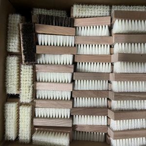 Wholesale Sneaker Clean <b>Brush</b> Horsehair Shoe Cleaning <b>Brush</b> for Fabric Leather - Product Image 6