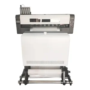 자동화 프린터 플로터 Dtf 60cm 인쇄기 A1 Dtf 프린터 (2 헤드 I3200 + F1080 프린터 포함)