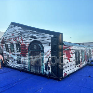 Conception populaire de zombie de labyrinthe de maison hantée d'<span class=keywords><strong>horreur</strong></span> de haute qualité gonflable pour Halloween - Product Image 2