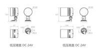 Projecteur LED intelligent L07B-AT-B, technologie COB IP66, alliage d'aluminium, garantie 3 ans, durée de vie de 50 000 heures, pour l'aménagement paysager