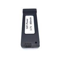Batterie Lipo personnalisée à haut débit C 3.7V RC 850mAh pour batterie E58 d'avion à quatre axes