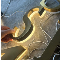 Panneau publicitaire LED rétroéclairé 3D pour extérieur, étanche IP65, garantie 2 ans - Décoration publicitaire en métal et acrylique