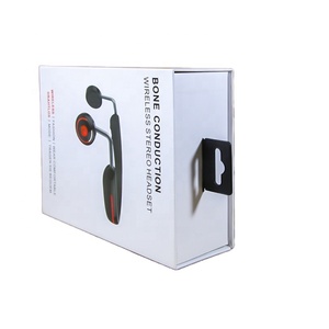 Tùy chỉnh in ấn các tông fip Hộp bao bì hàng đầu cho không dây chạy trong tai màn hình tai nghe sản phẩm bao bì hộp với móc - Product Image 6
