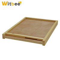 Nueva Tabla Inferior para Colmena Langstroth con Reductor de Entrada, Abeto Chino, para 8/10 Cuadros
