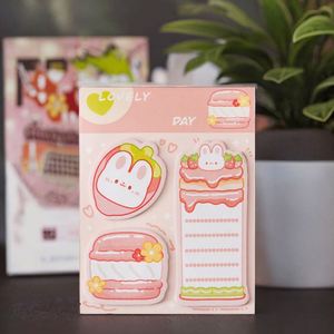 Creative Cartoon Shaped Sticky Notes Set High Aesthetic Cute Memo <b>Pads</b> for School Back-to-School Essentials - Product Image 4